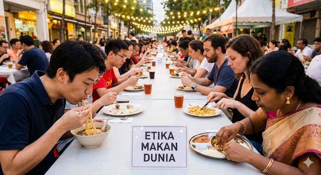 Etika Makan Unik di Dunia: Jangan Sampai Salah Tingkah!